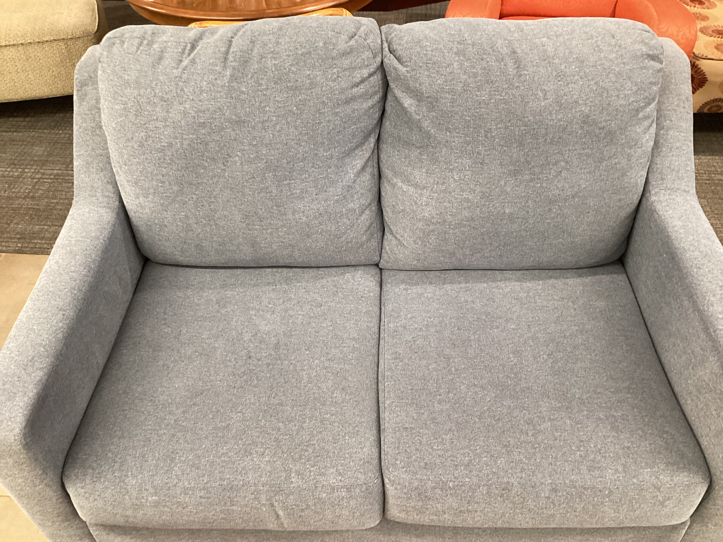 Ashley Furniture Blue Polyester Couch