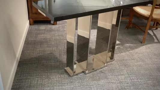 Marble Top Entry Table